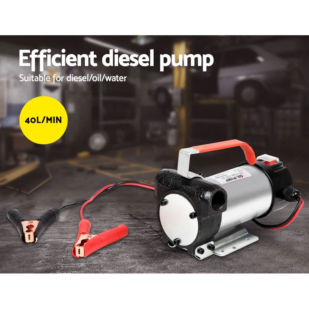 12V Bio Diesel Oil Water Transfer Pump Self Priming