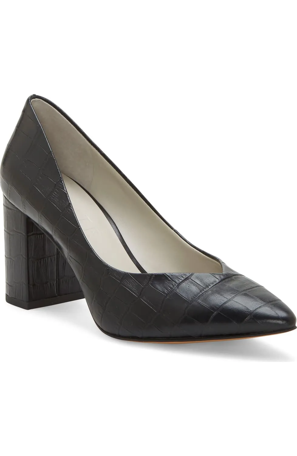 1.State Saffy Block Heel Pump