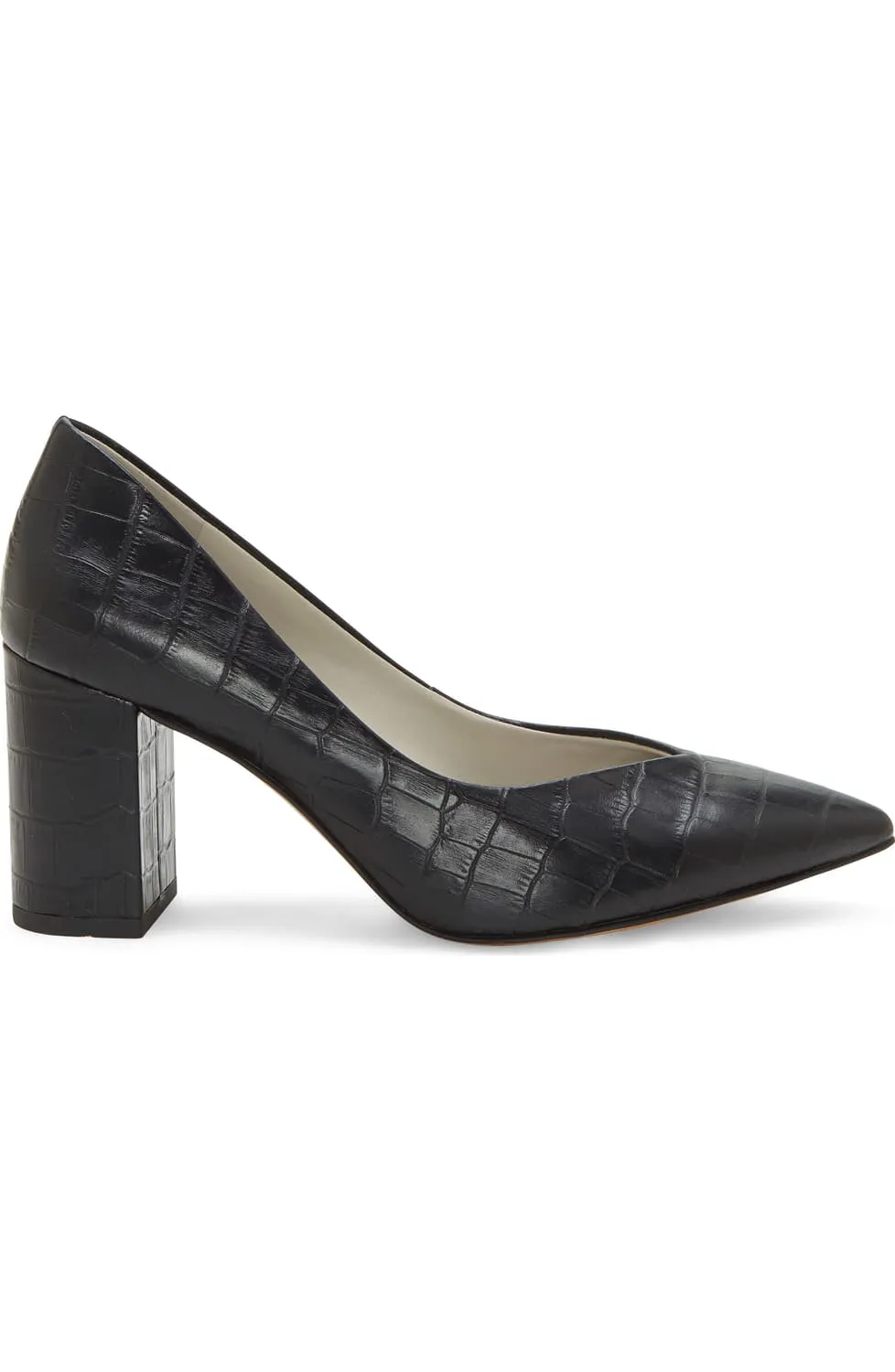 1.State Saffy Block Heel Pump