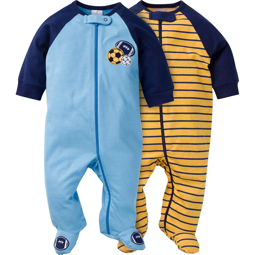 2PK Baby Sports Sleep N' Play