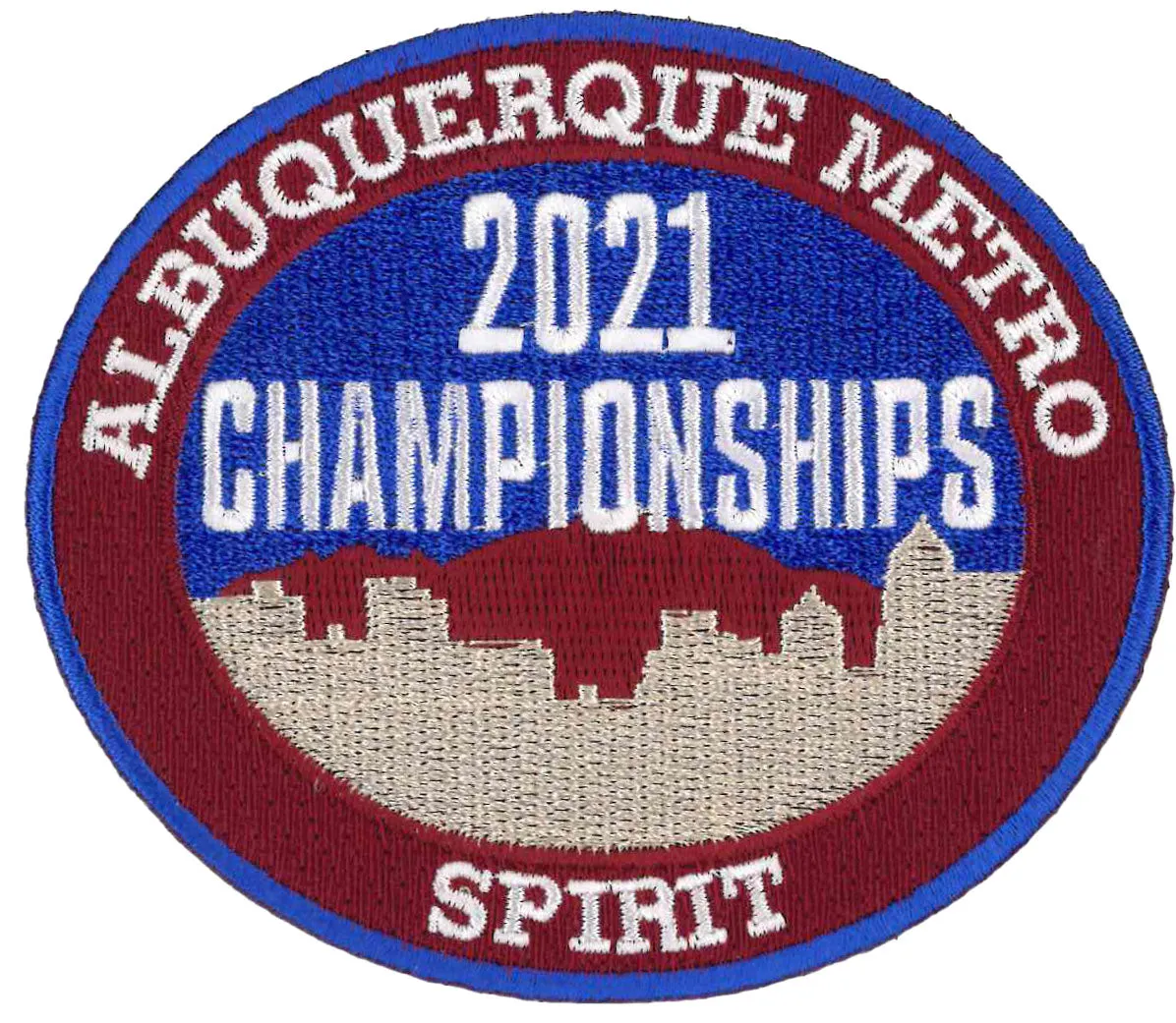 ABQ Metro Spirit Championship Patches