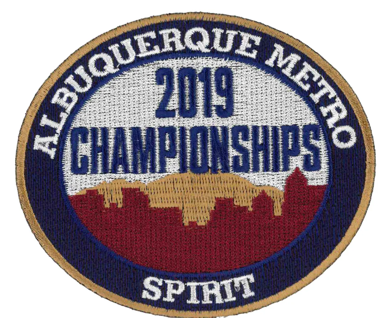 ABQ Metro Spirit Championship Patches