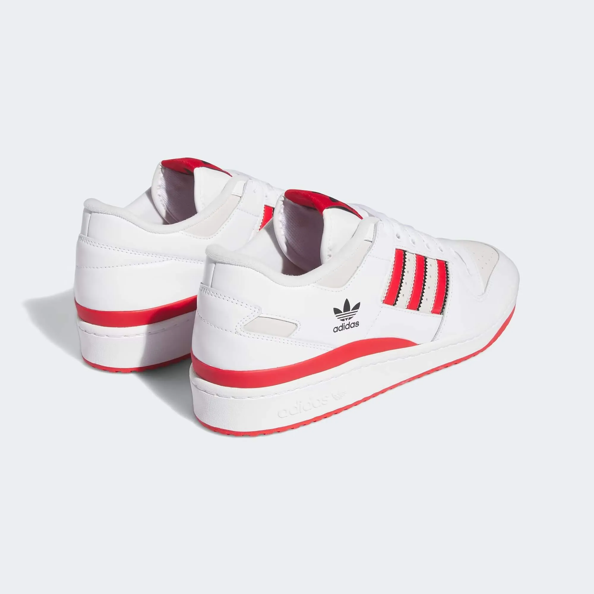 Adidas Skateboarding Forum 84 Low ADV Shoes | White / Scarlet / Black