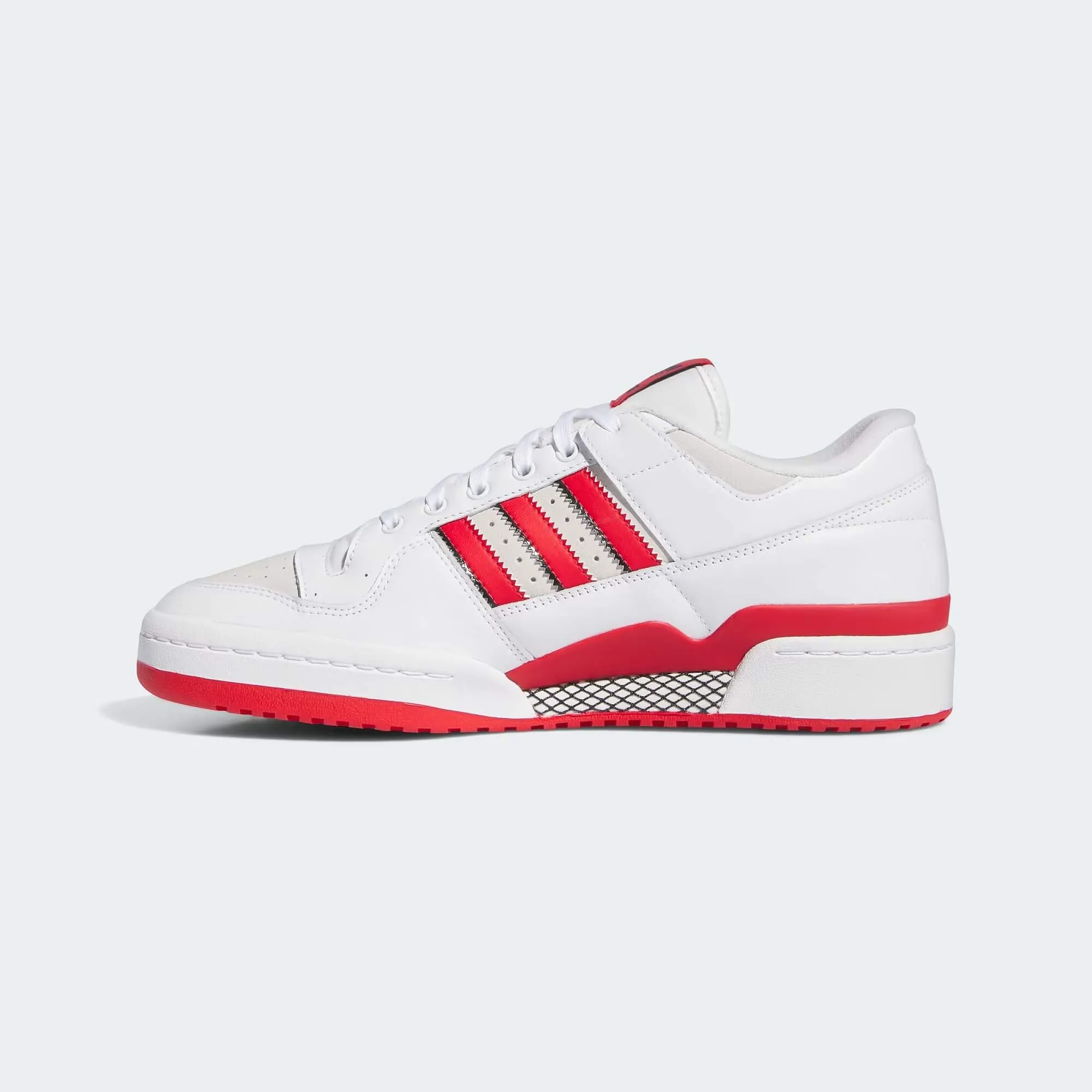 Adidas Skateboarding Forum 84 Low ADV Shoes | White / Scarlet / Black