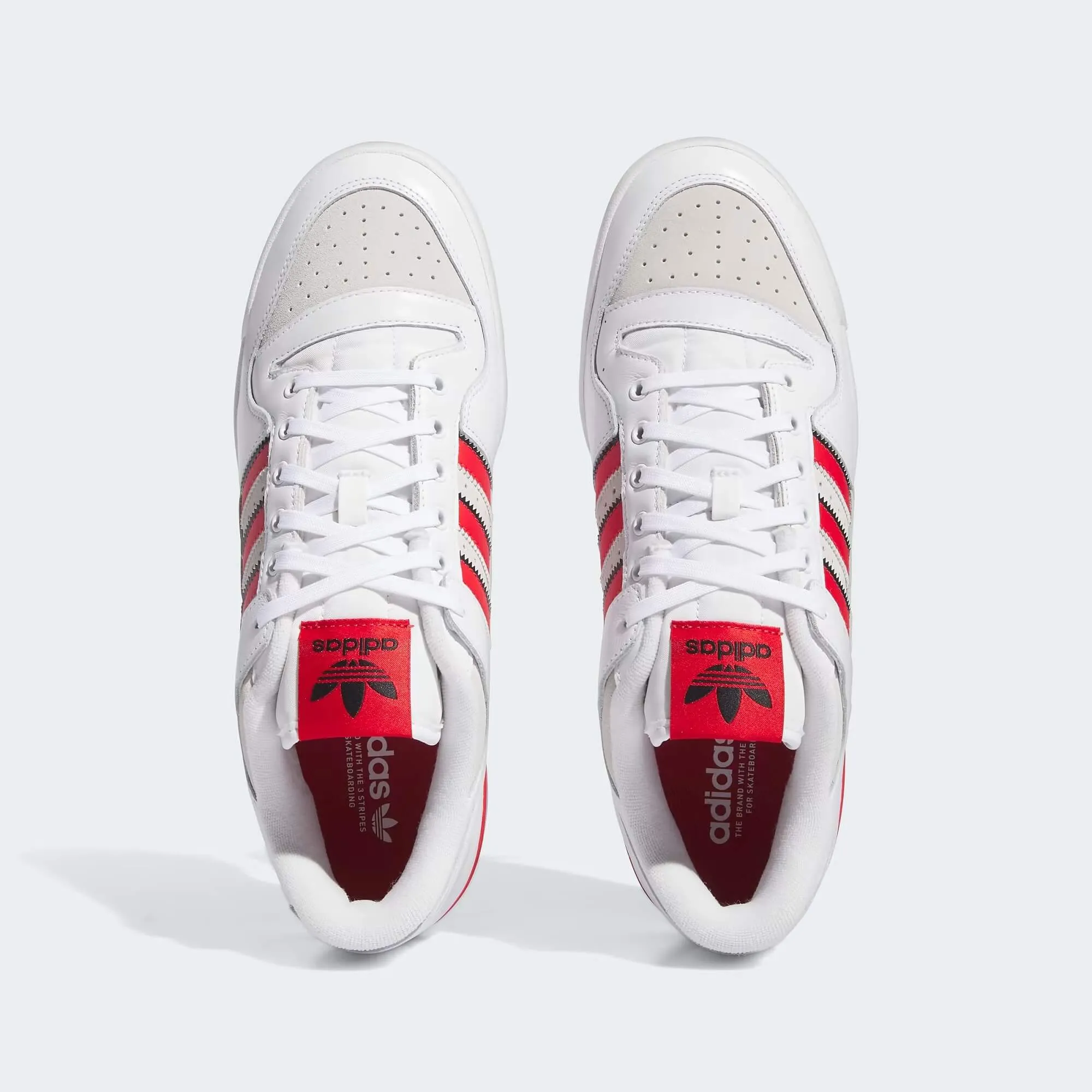 Adidas Skateboarding Forum 84 Low ADV Shoes | White / Scarlet / Black