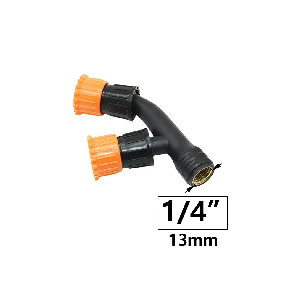 Agricultural Copper Atomizing Sprayer Nozzle Single/Double/Three Nozzle Head Garden Lawn Irrigation Pesticide Spraying Sprinkler