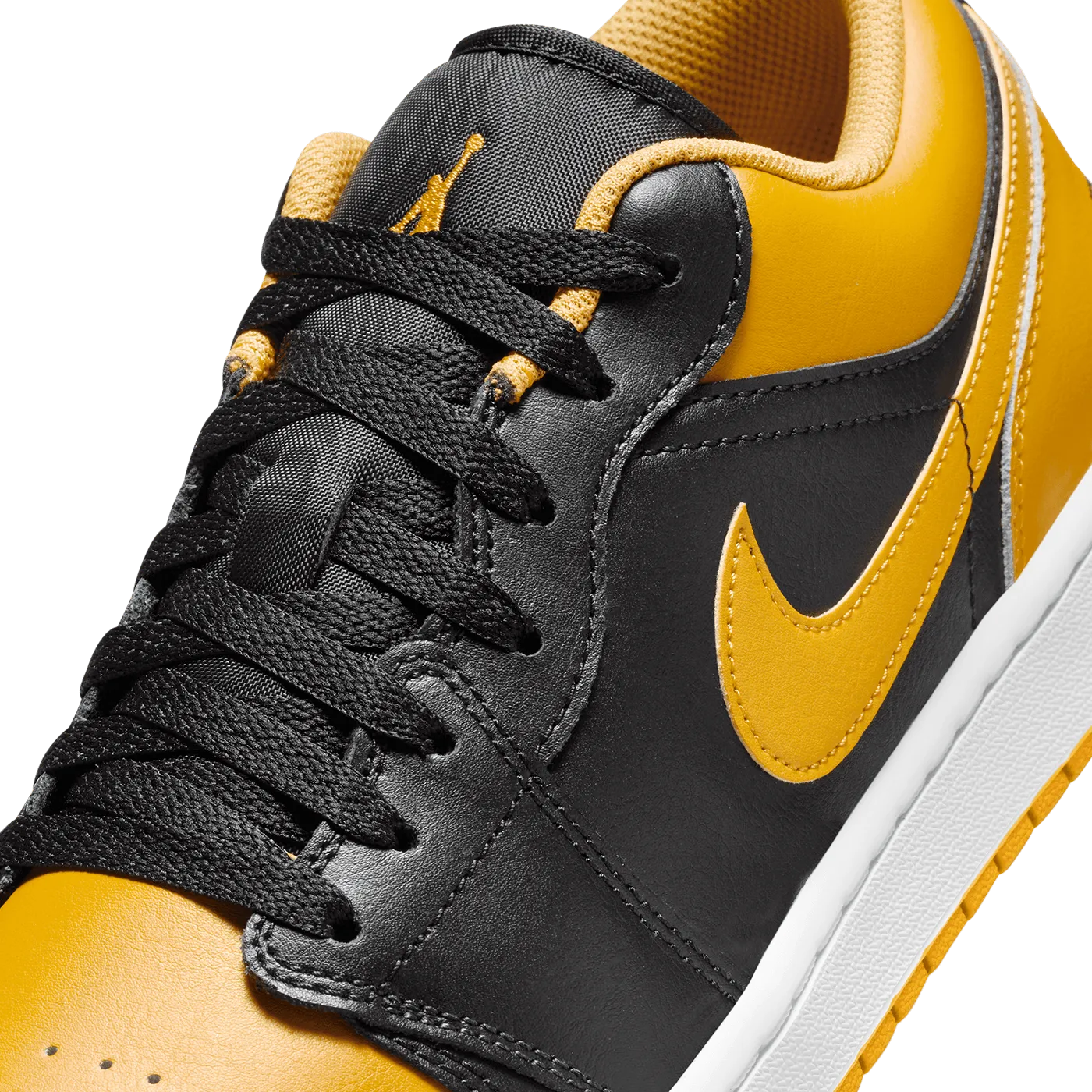 Air Jordan 1 Low 'Black and Yellow Ochre'