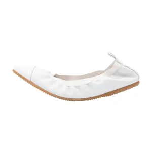 Alba - Classic White Ballet Flat