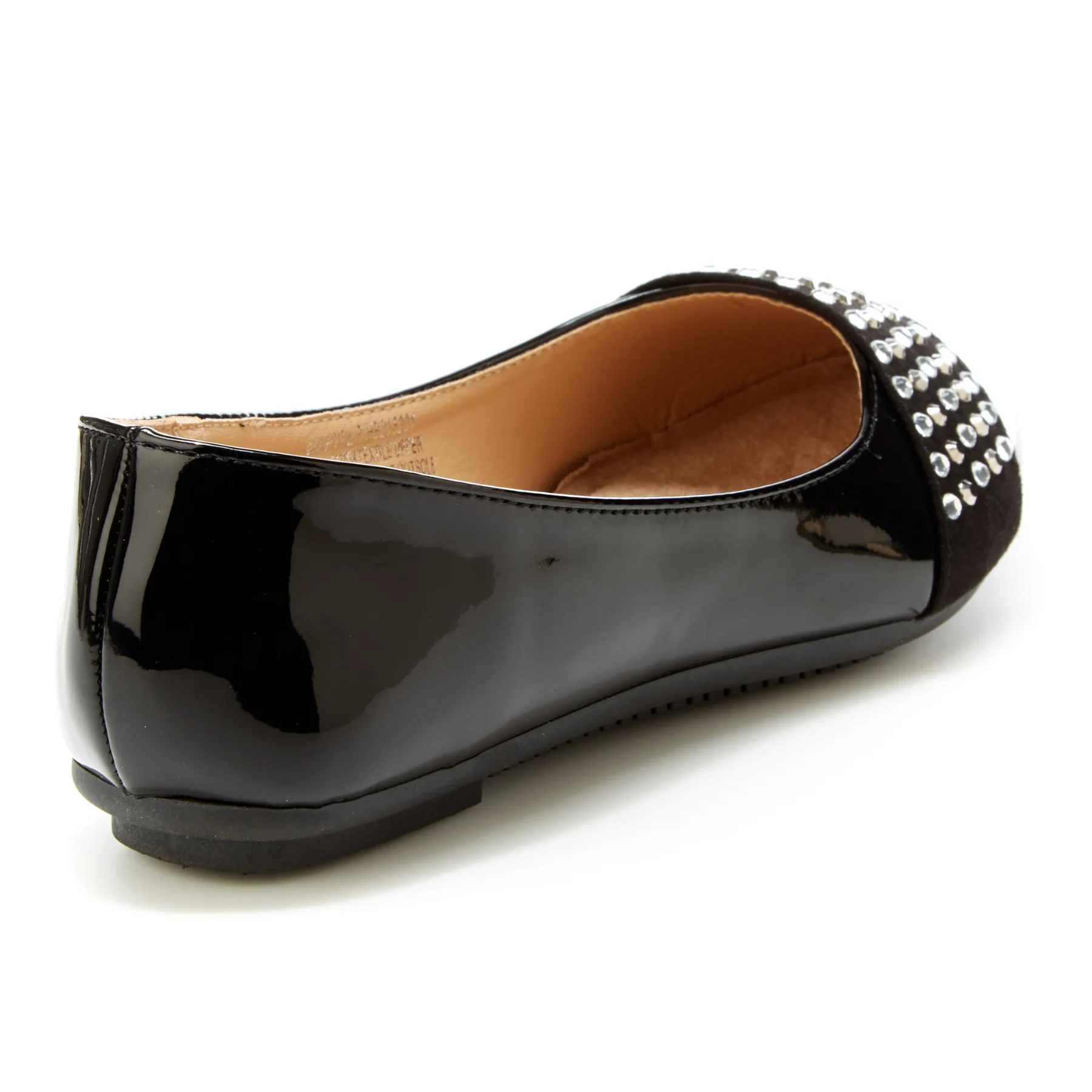 Almond Toe Studded Band Ballet Flats (Pyper)