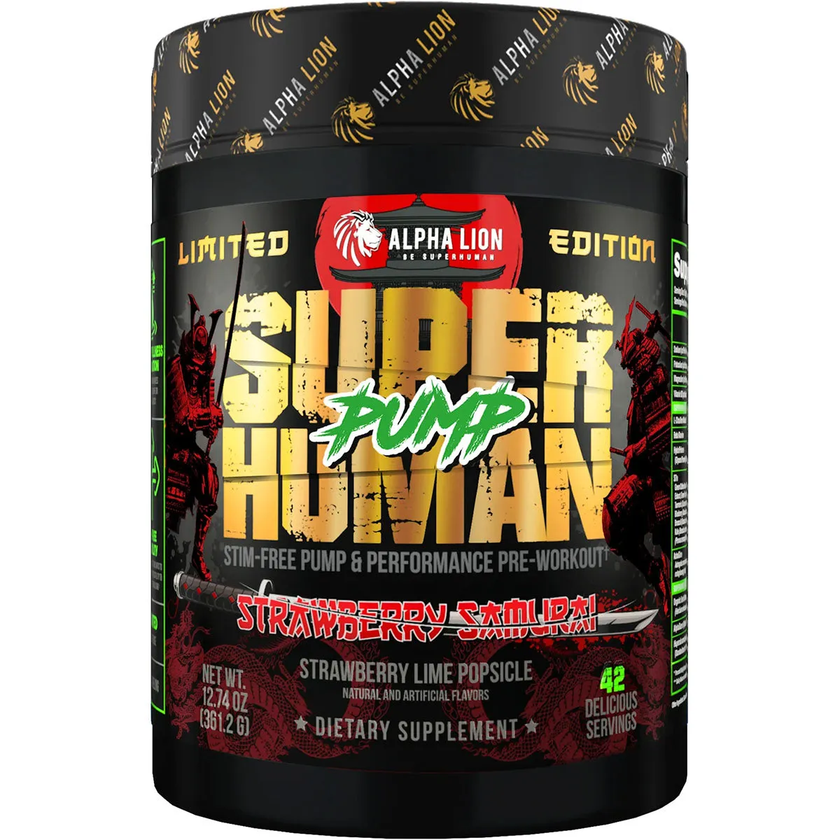 Alpha Lion SuperHuman Pump 42 Servings