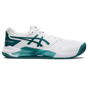 Asics Gel-Challenger 13 Clay Tennis Shoes (Mens) - White/Velvet Pine