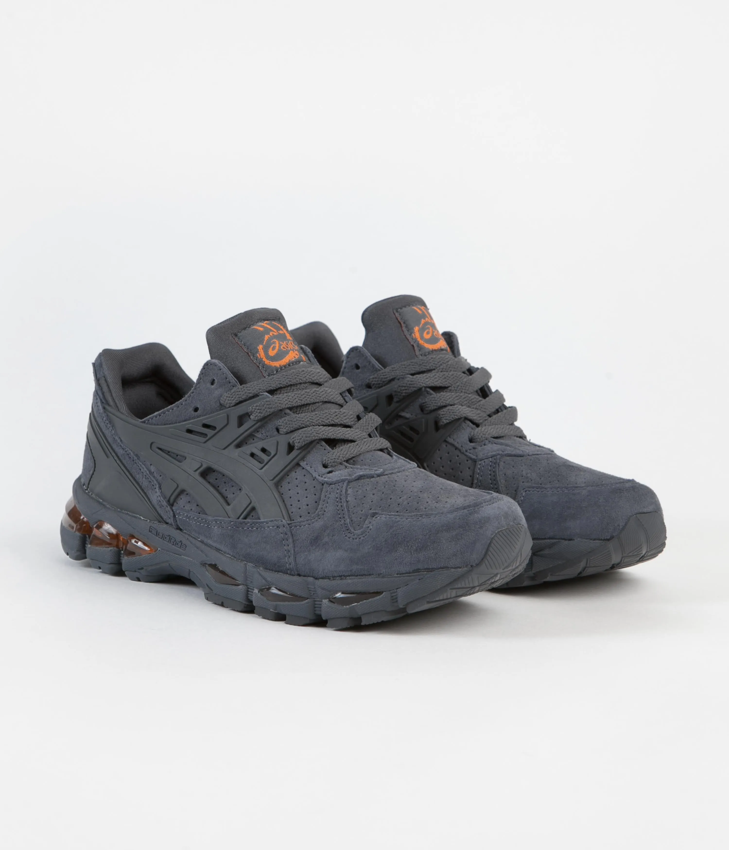 Asics Gel-Kayano 21 Shoes - Carrier Grey / Habanero