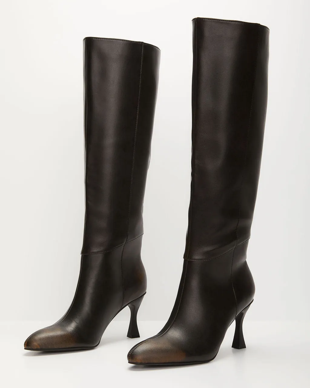 Autumn Stroll Heeled Knee High Boots