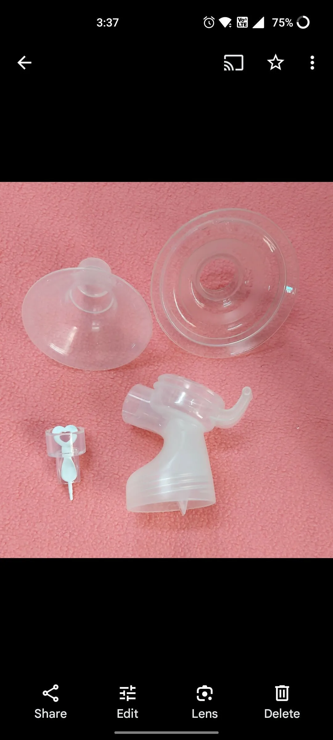 BABYHUG electric and manual breast pump