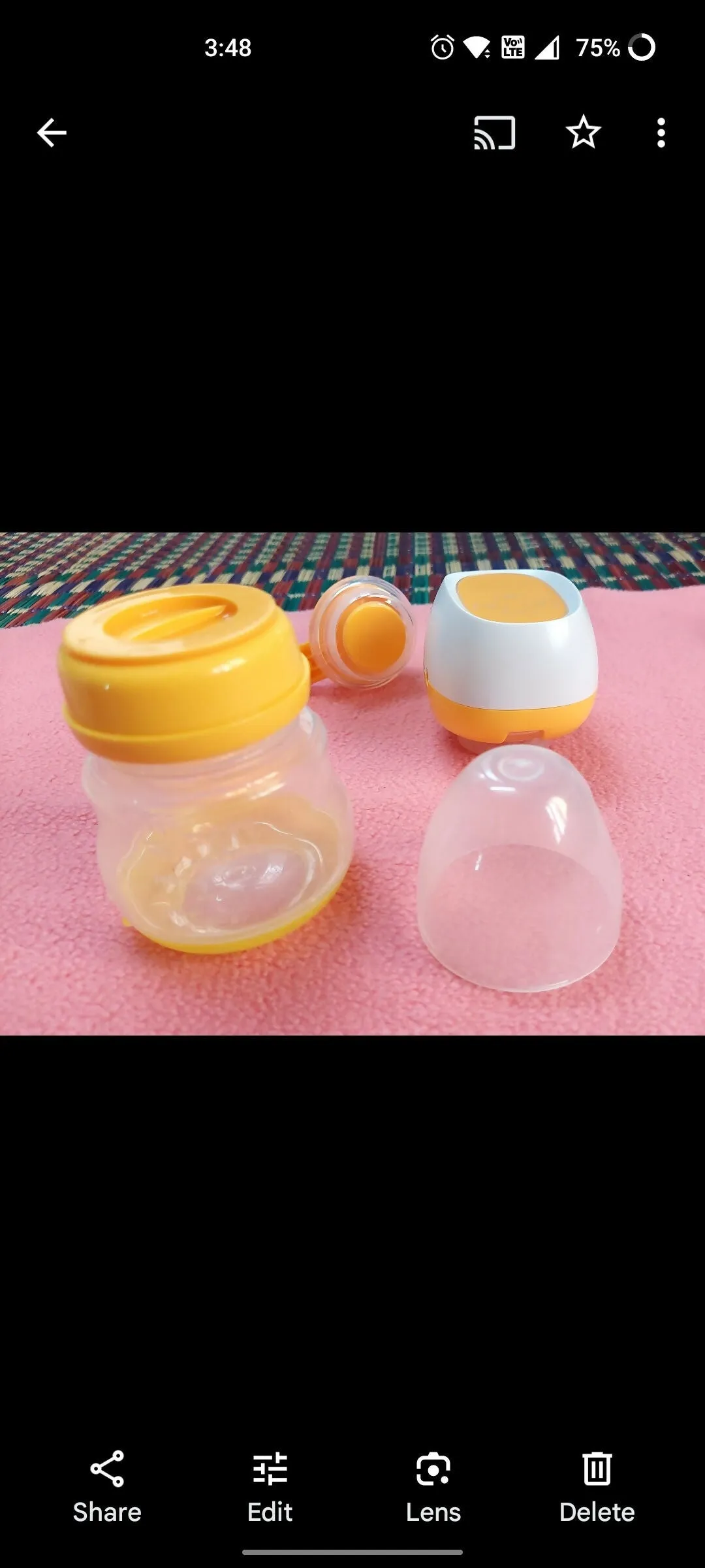 BABYHUG electric and manual breast pump