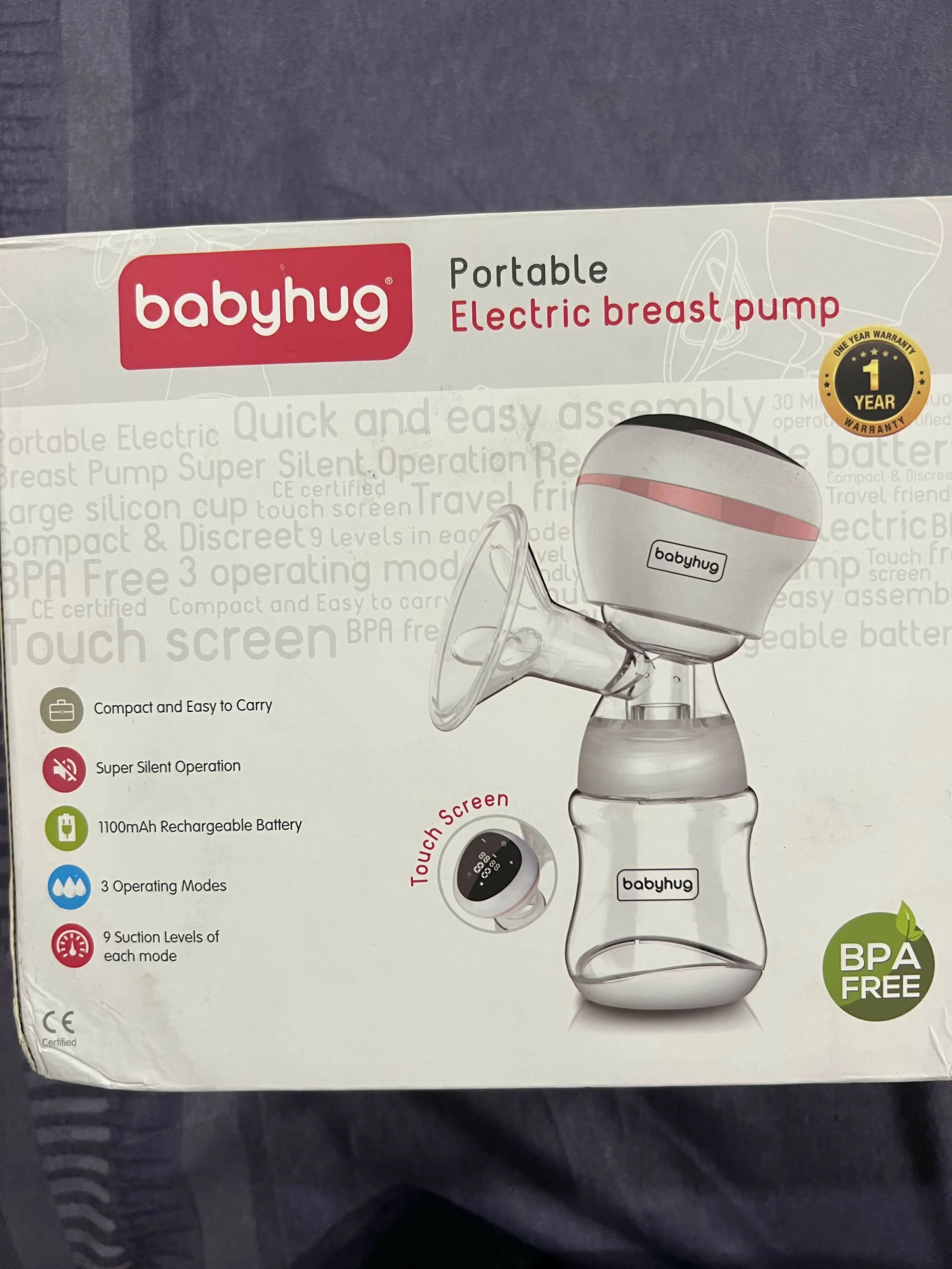 BABYHUG Electric Breast Pump