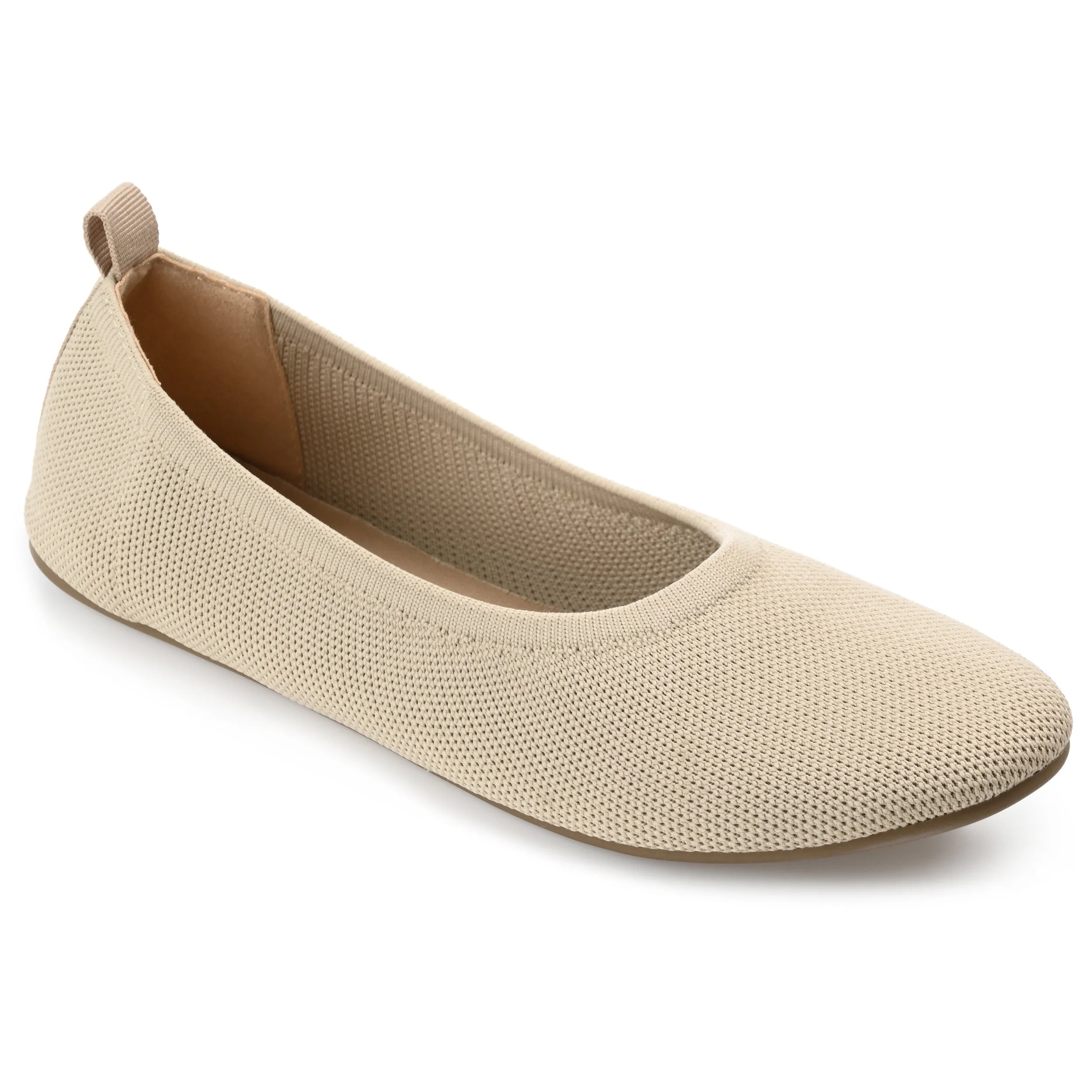 BALLET FLAT IN FABRIC (WIDE)