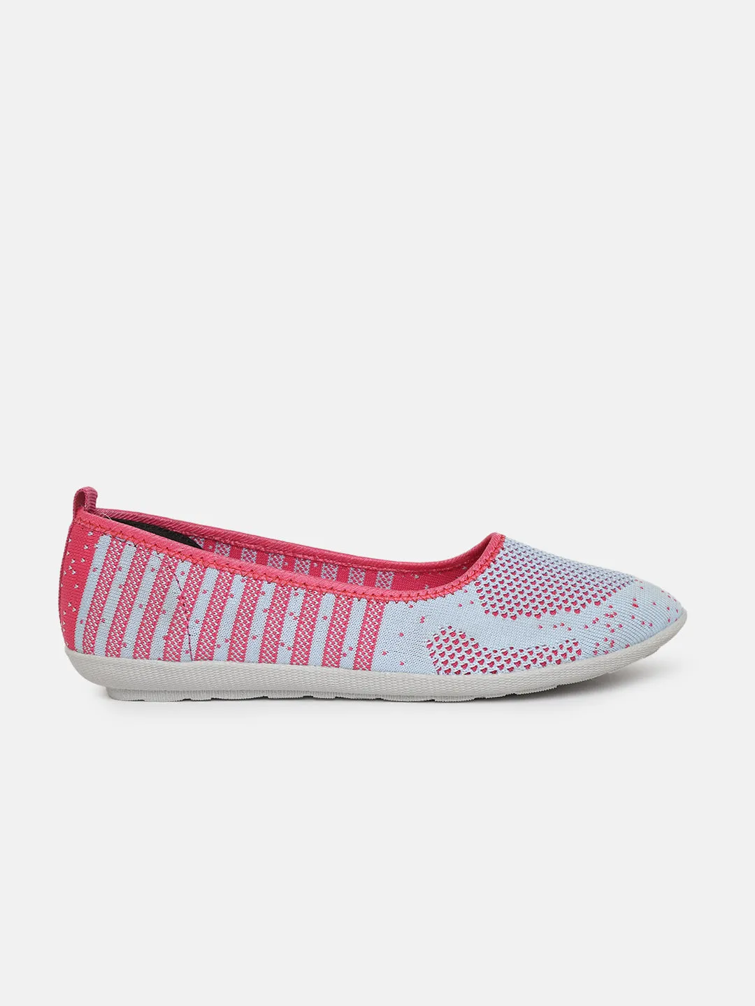 Ballet Flats Woven Design