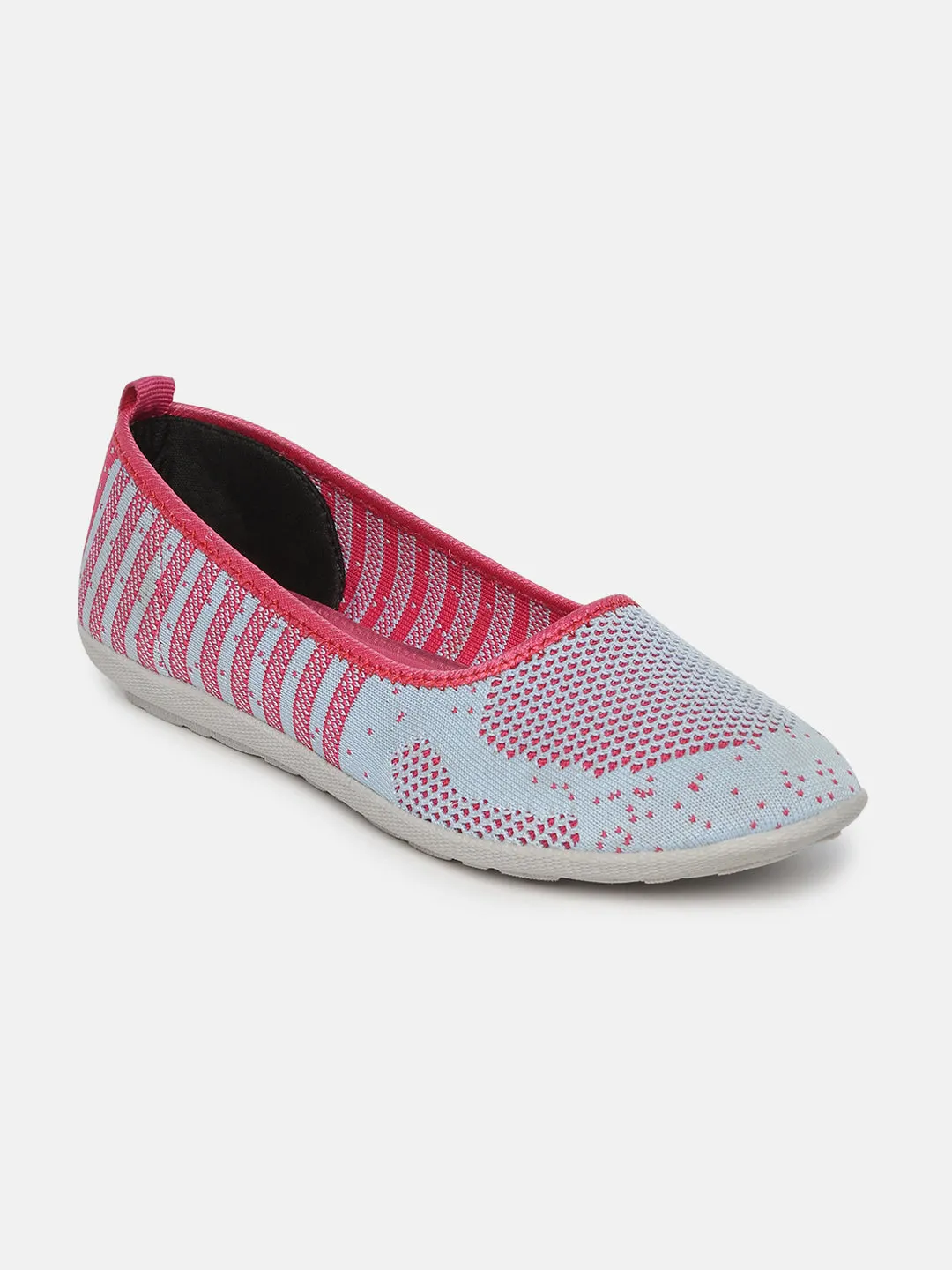 Ballet Flats Woven Design