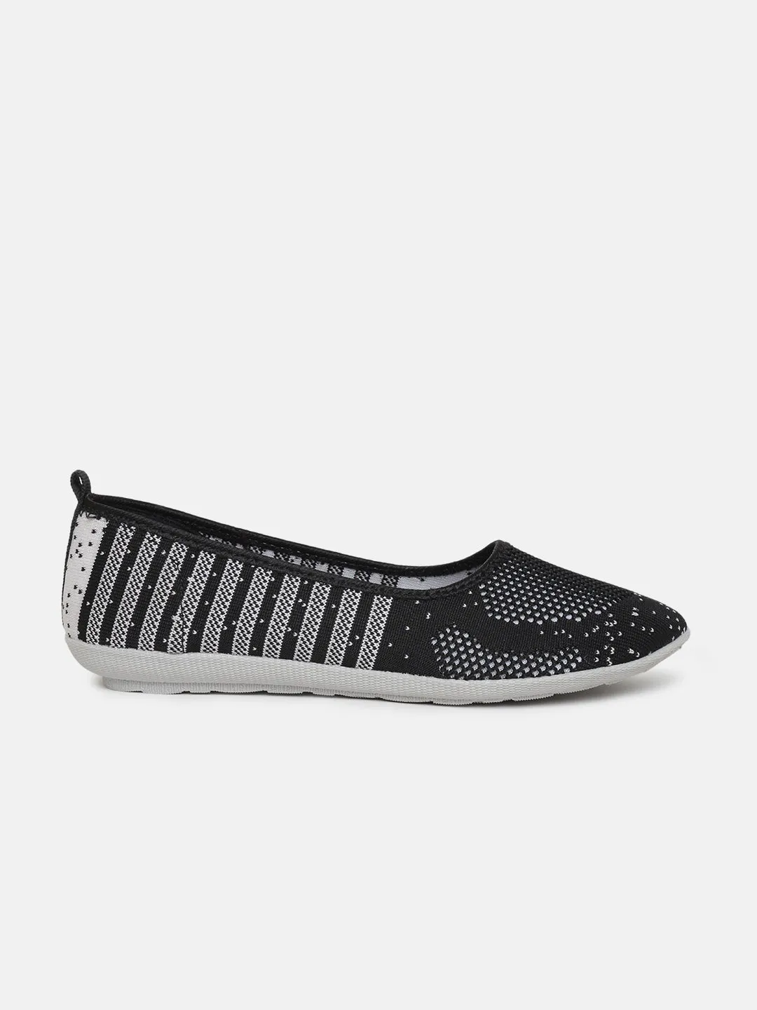 Ballet Flats Woven Design