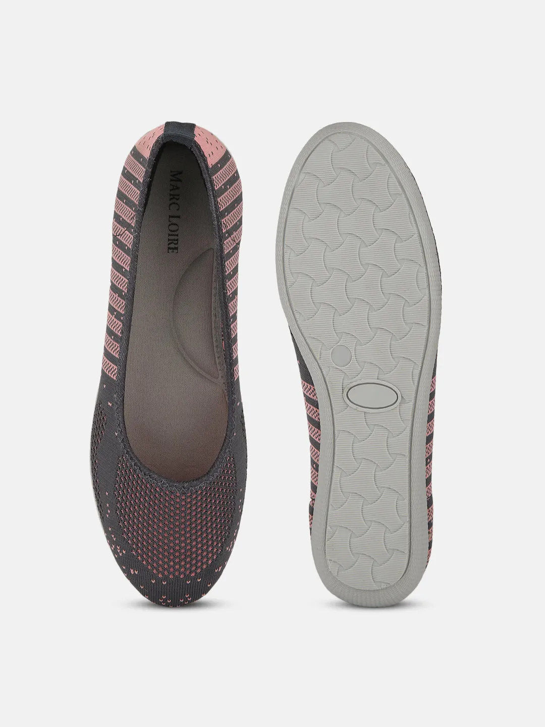 Ballet Flats Woven Design