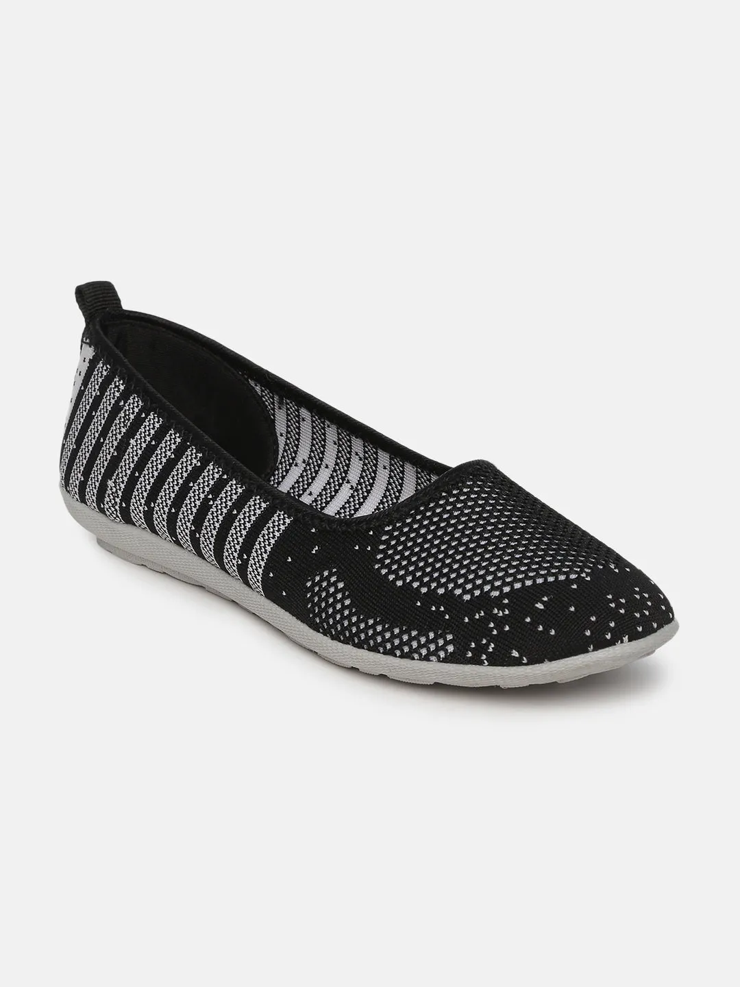 Ballet Flats Woven Design