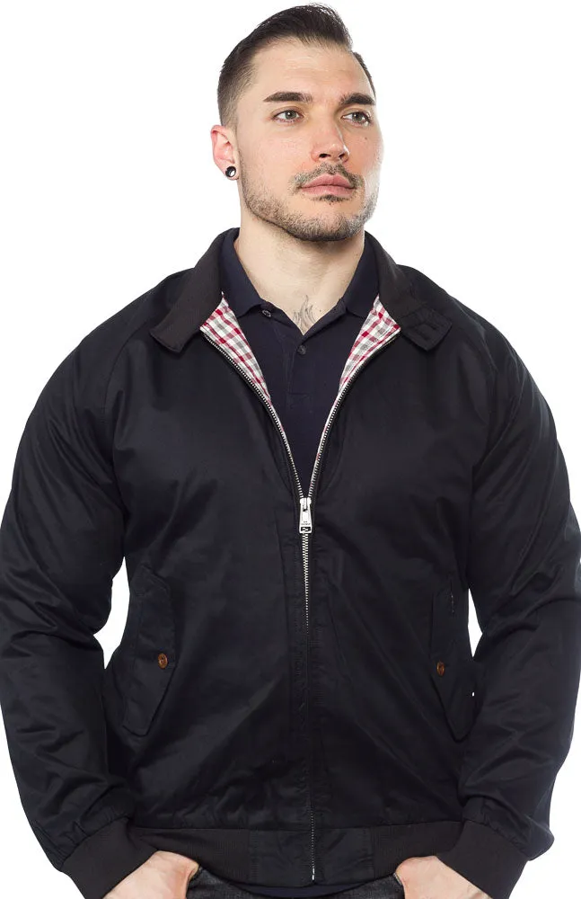 BEN SHERMAN HARRINGTON JACKET BLACK