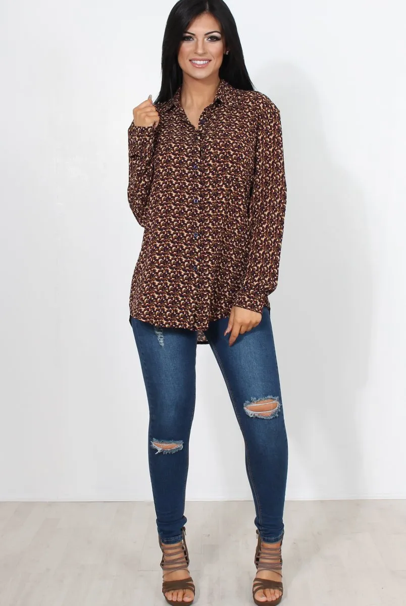 Bethzy Multi Print Shirt