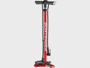 Bontrager Dual Charger Floor Pump - RED