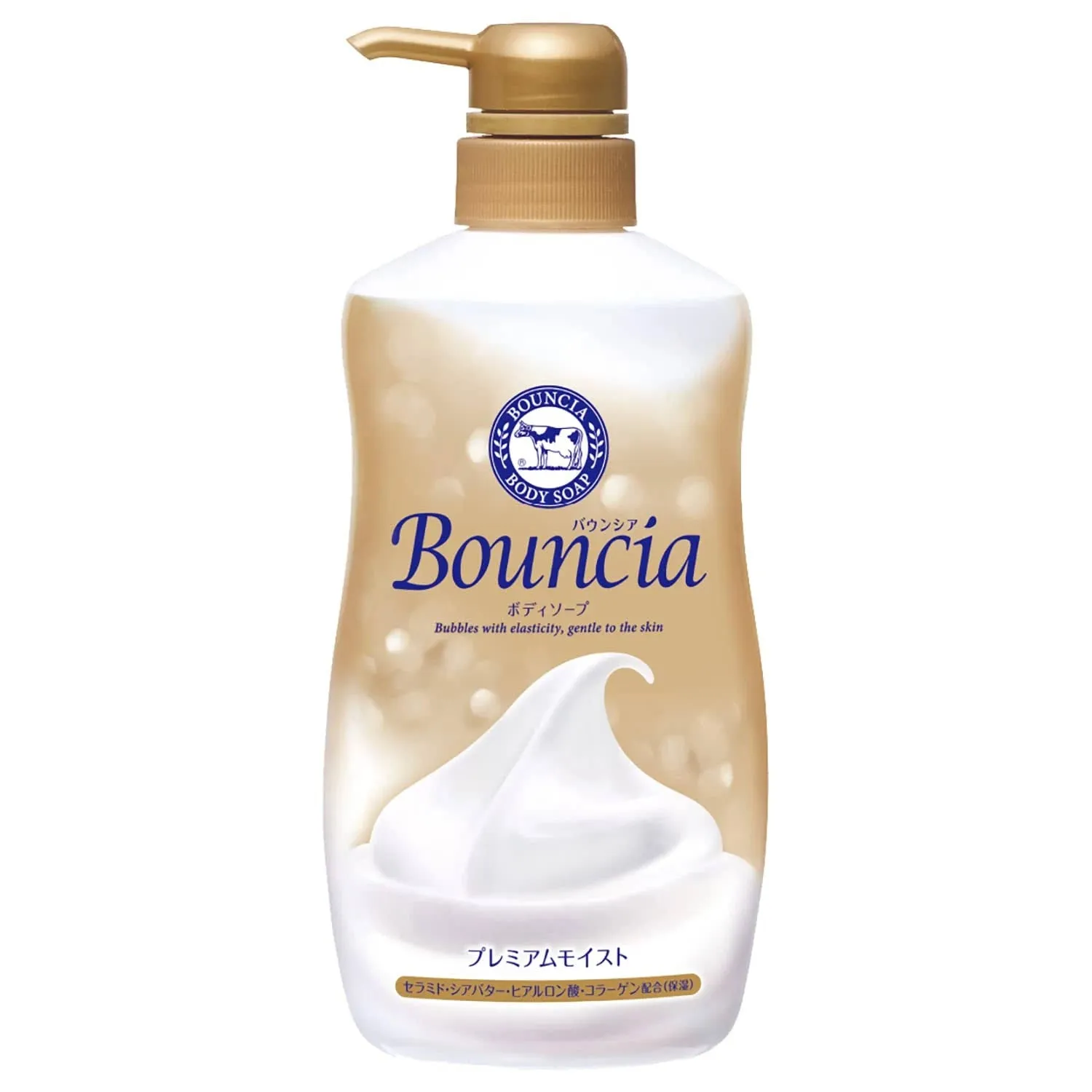 Bouncia Body Soap Premium Moist Pump