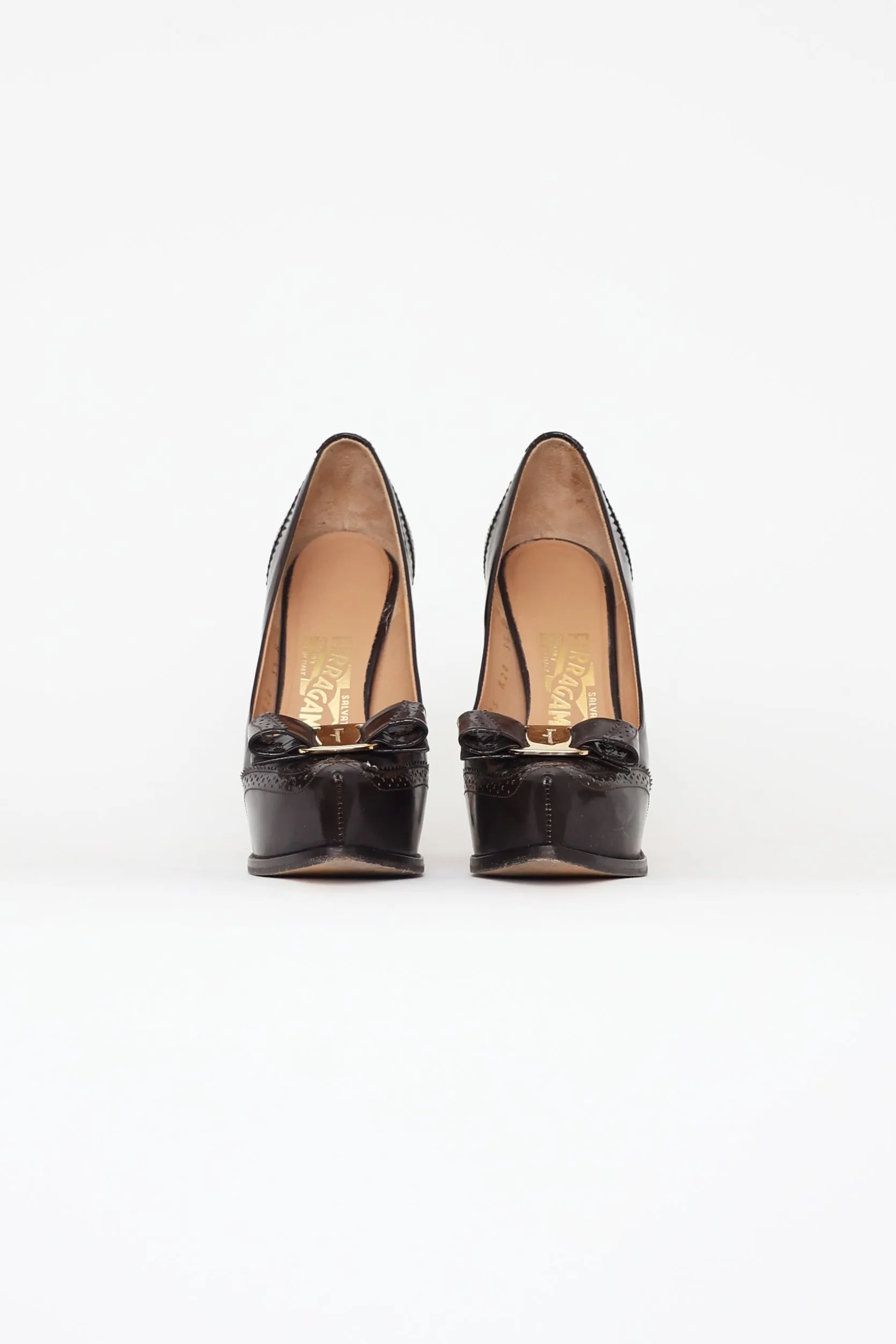 Brown Tisha Bow Pump