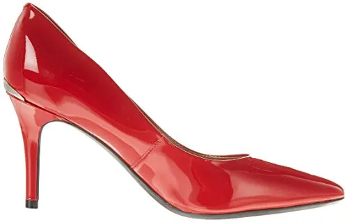 Calvin Klein Women's Gayle Pump, Crimson Red, 8