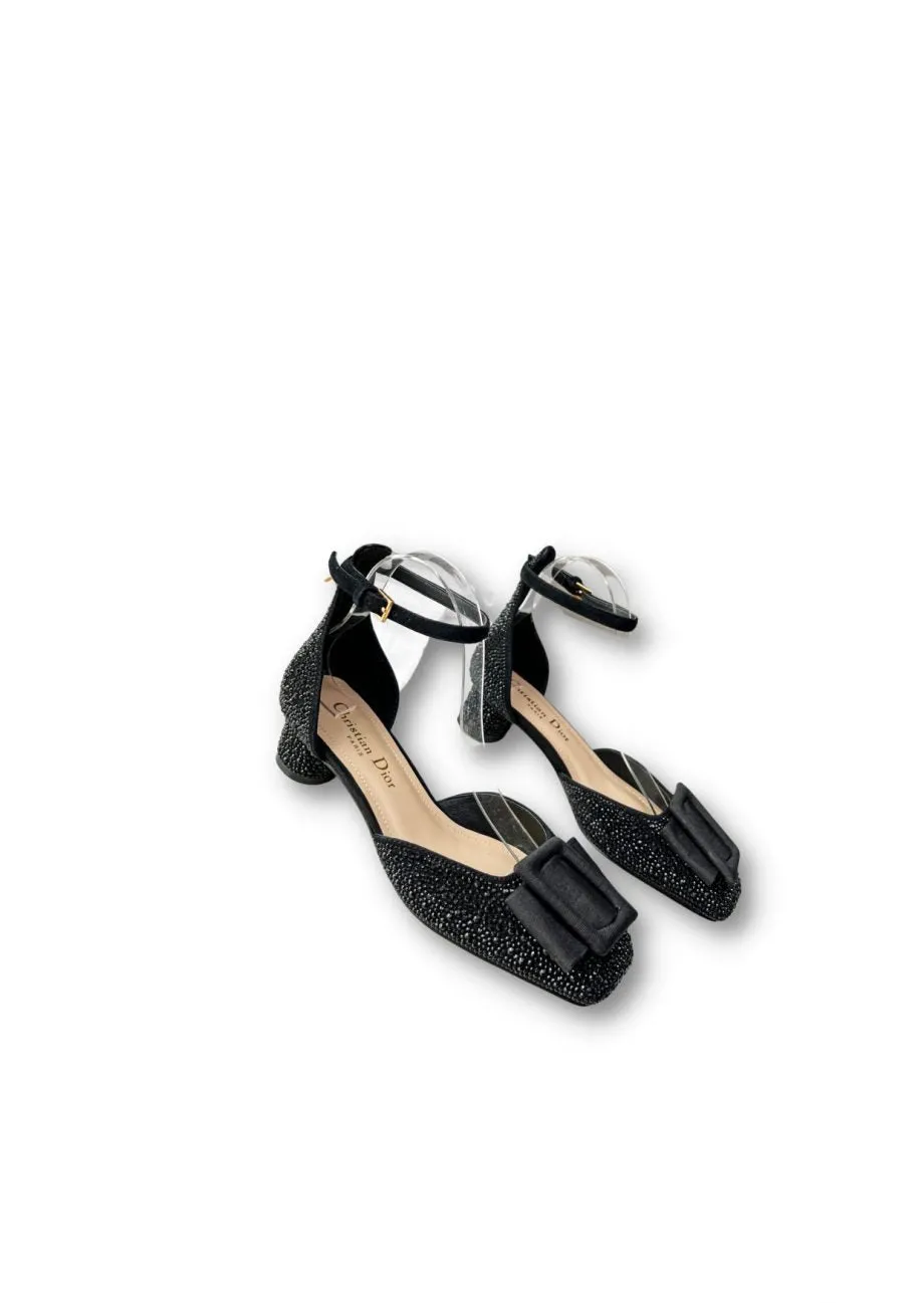 CD dor Idylle Ballet Pump Black For Women 1.5 in / 3.5 cm