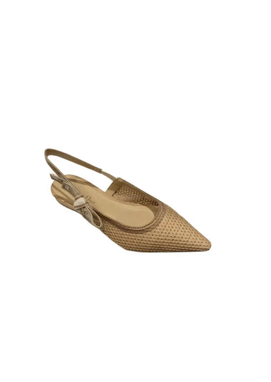 CD J'Ador Slingback Pump Beige For Women 0.6 in / 1.5 cm