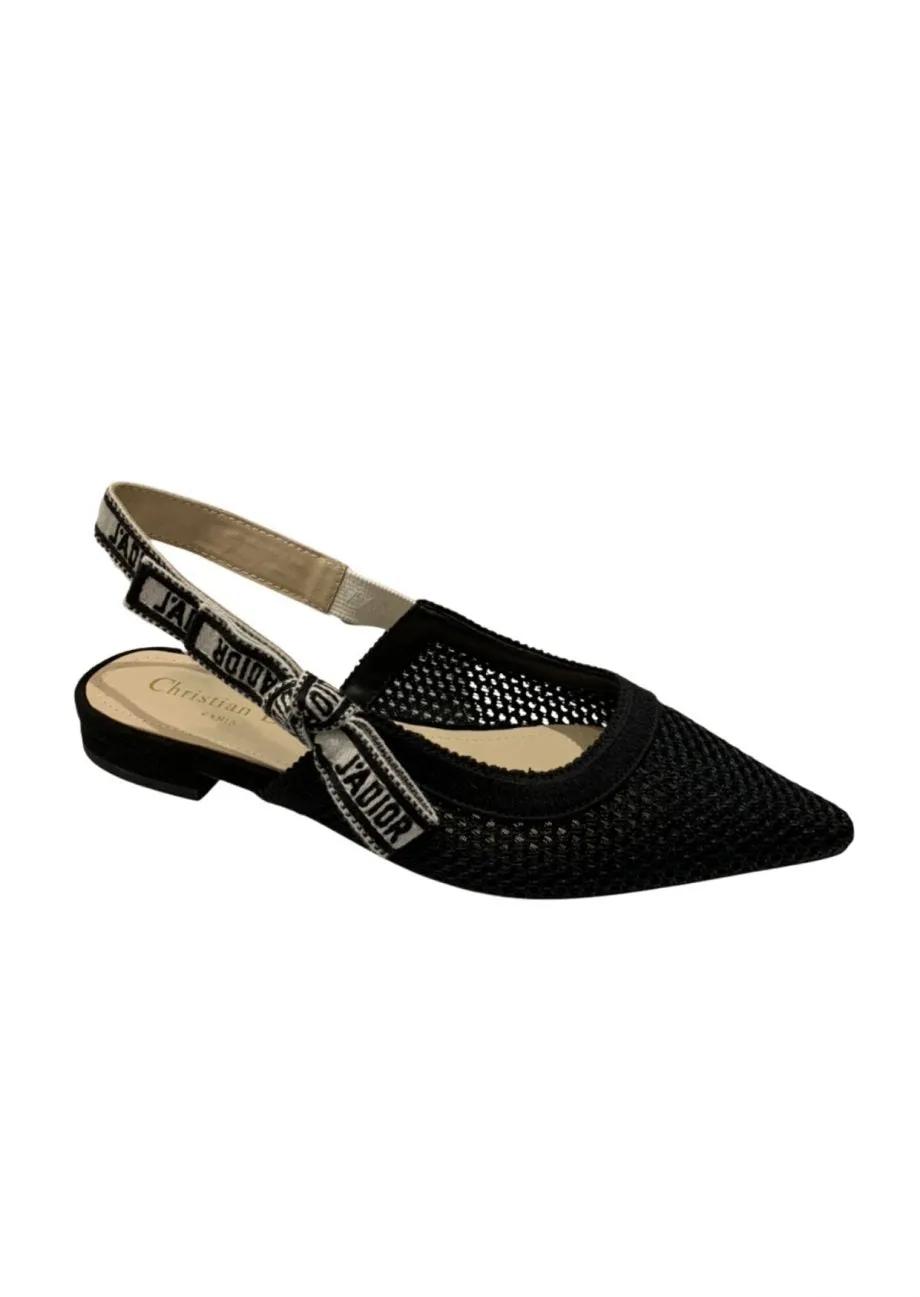 CD J'Ador Slingback Pump Black For Women 0.6 in / 1.5 cm