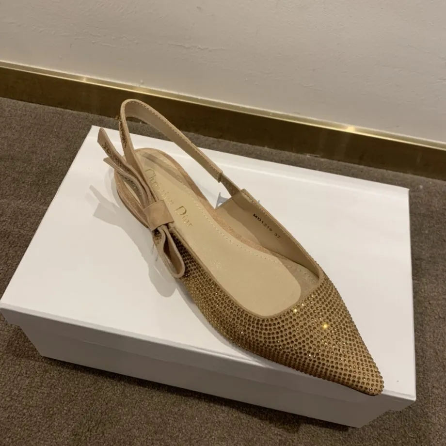 CD J'Ador Slingback Pump Gold For Women 0.6 in / 1.5 cm