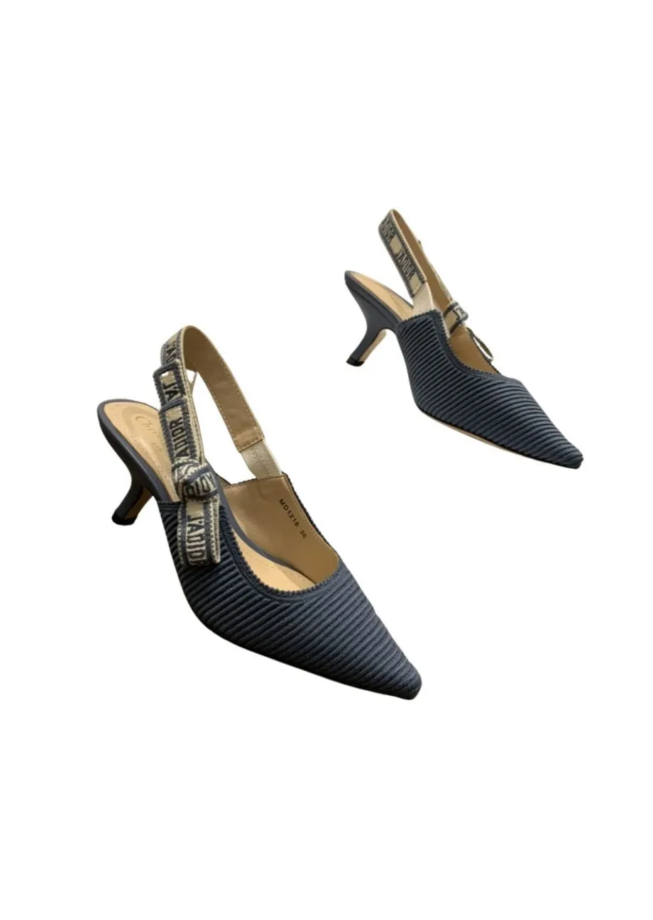 CD J'Ador Slingback Pump Navy Blue For Women 2.6 in / 6.5 cm