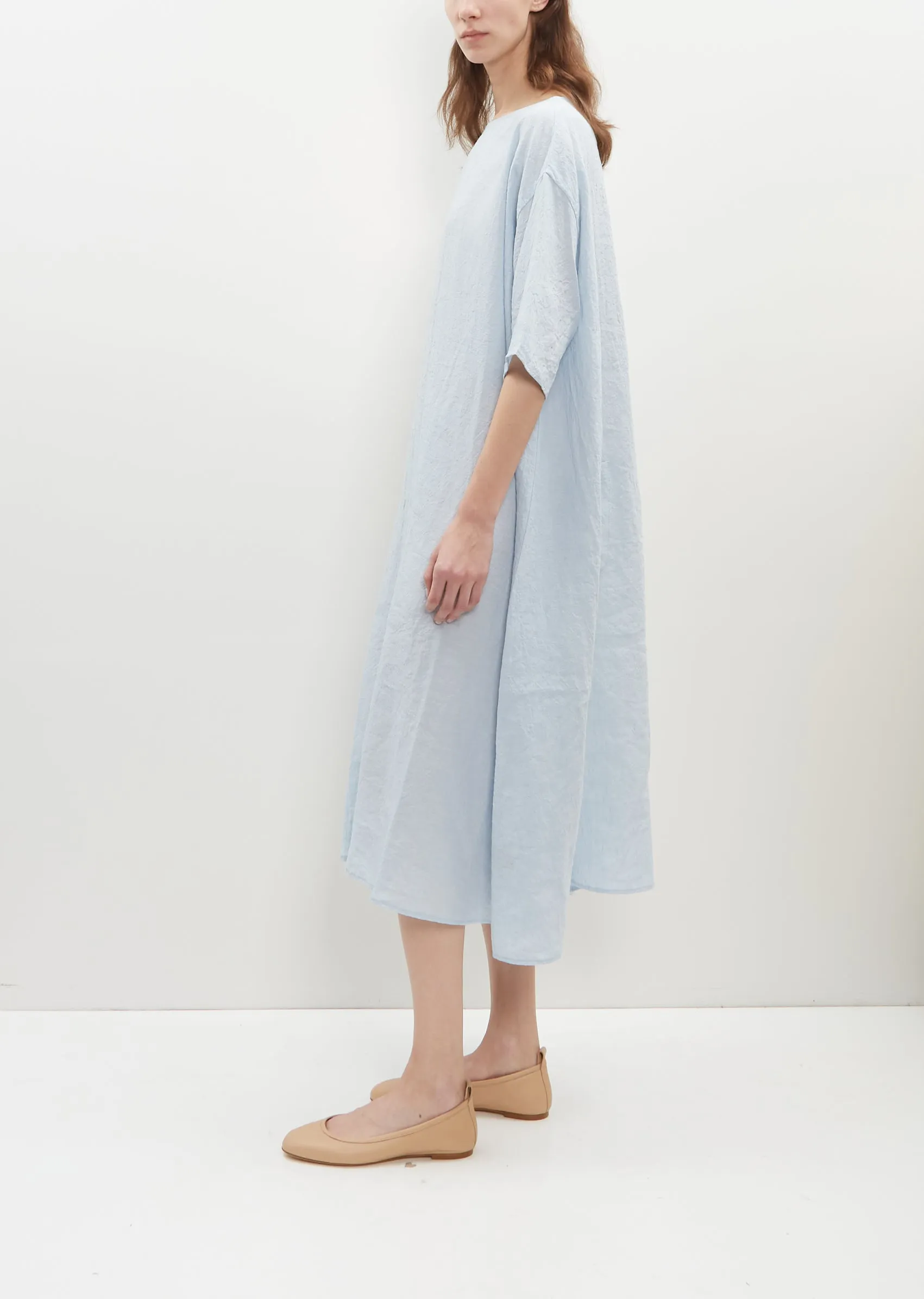 Chambray Linen Dress