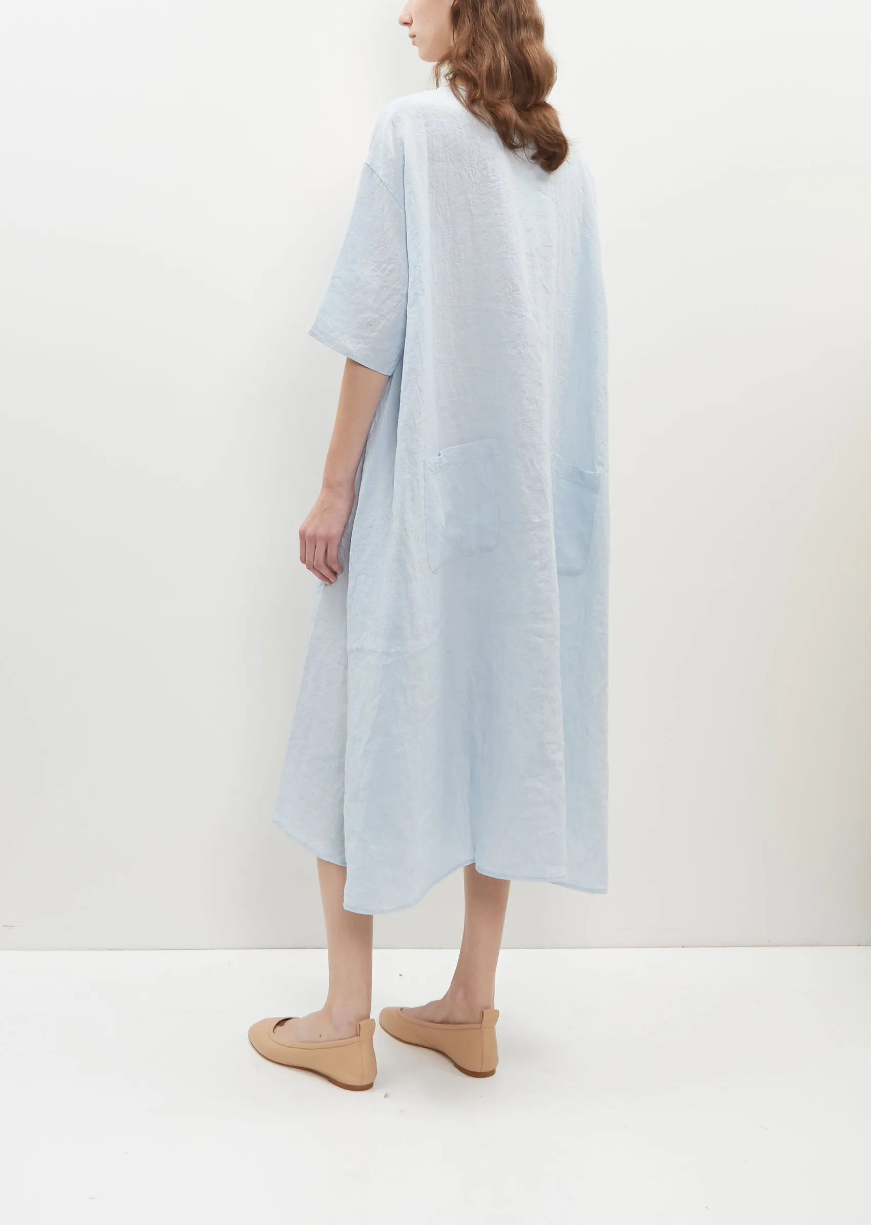 Chambray Linen Dress