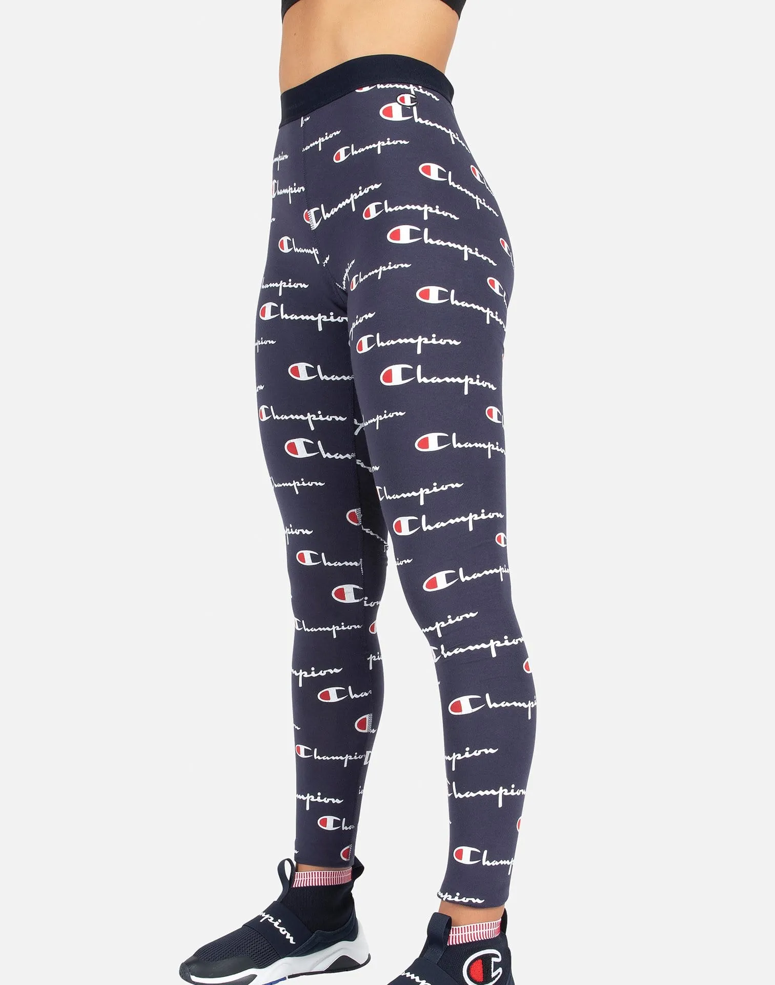 Champion ALL-OVER LOGO LEGGINGS