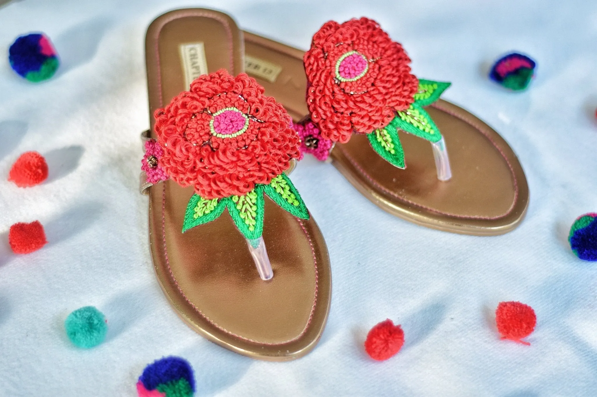 Chappals | Laal Gulab II