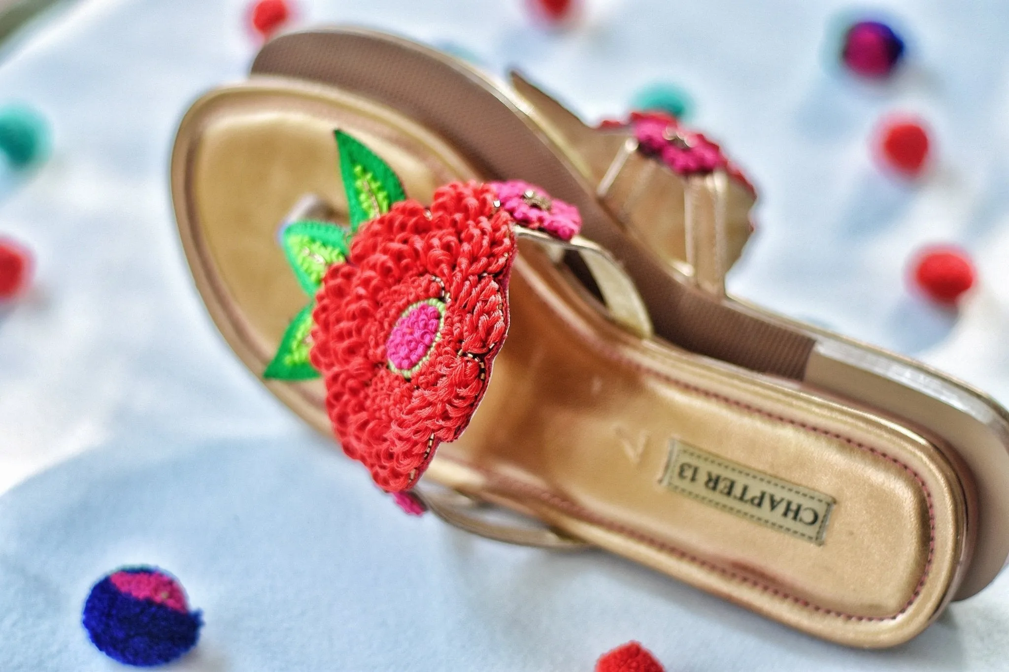 Chappals | Laal Gulab II