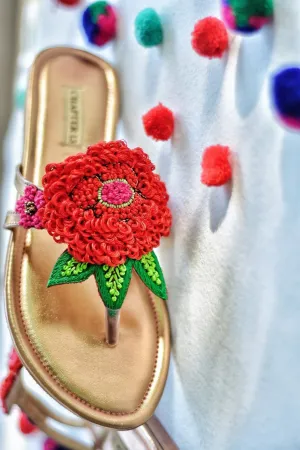 Chappals | Laal Gulab II