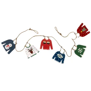 Christmas Jumper Garland 100cm