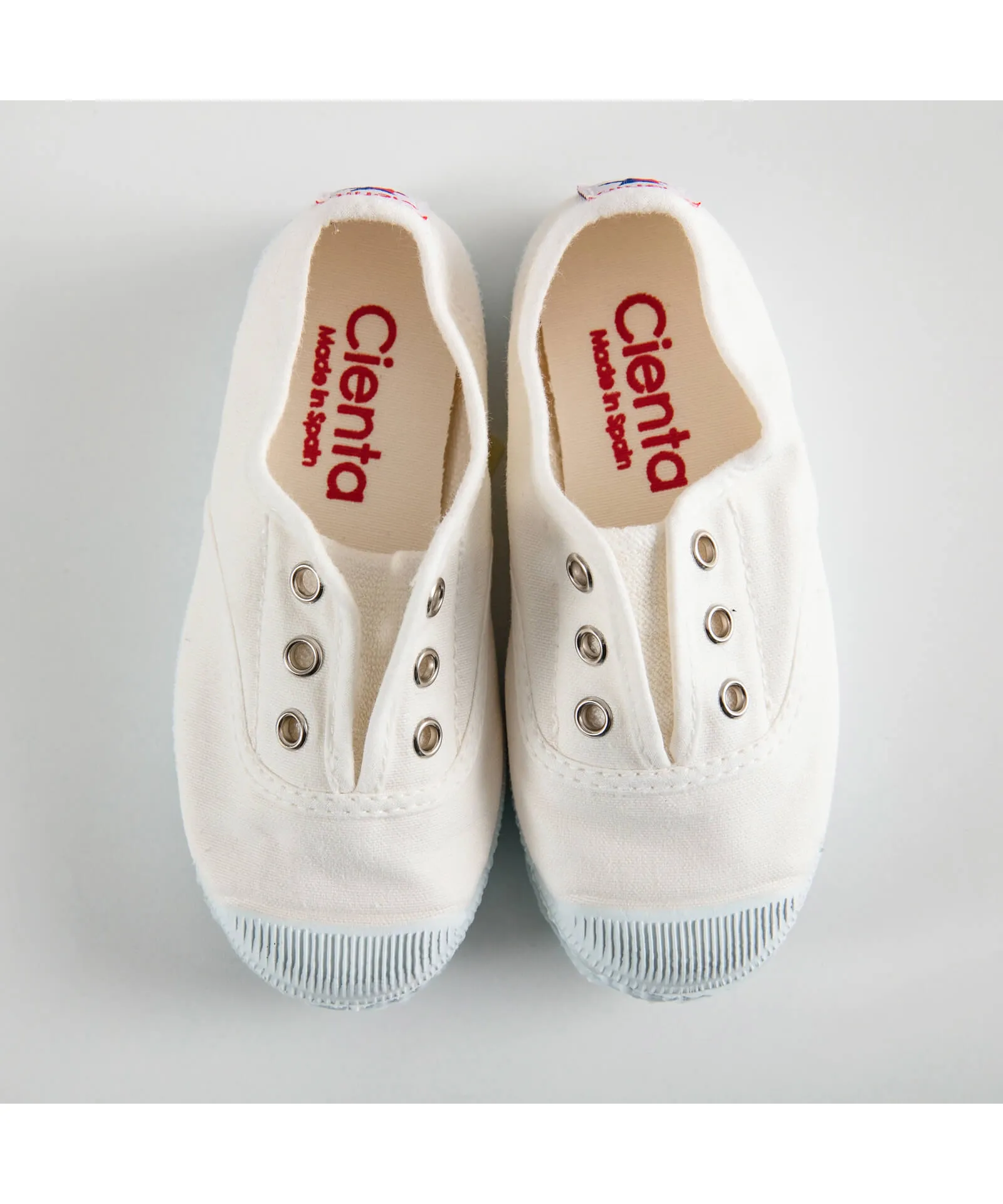 Cienta Laceless Pump - White