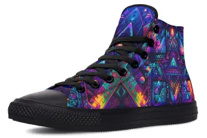 Cyber Night High Top Shoes