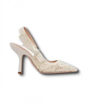 DIR J'Ador Slingback Pump For Women Beige 3.9in/10cm KCP945MCM_S03W