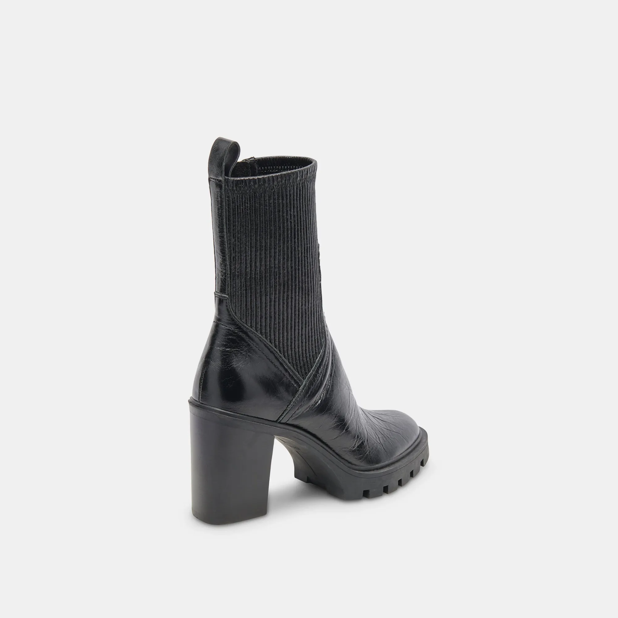 Dolce Vita Marni H20 Boots in Midnight Crinkle Patent