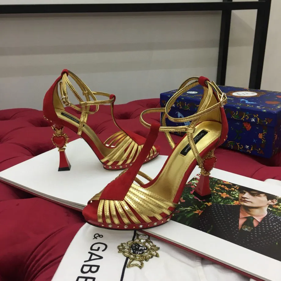 DolGa Pumps Gold For Women DG Shoes