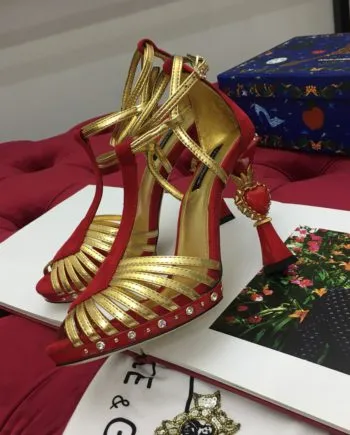 DolGa Pumps Gold For Women DG Shoes